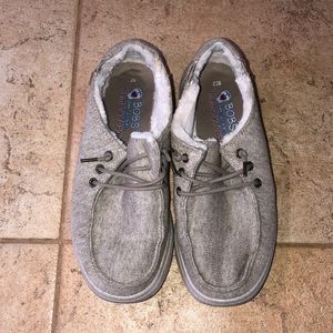 Bobs by Skechers Memory Foam Fur Lined Slip On